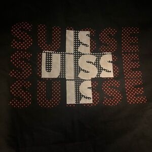 New Suisse T Shirt from Switzerland XL